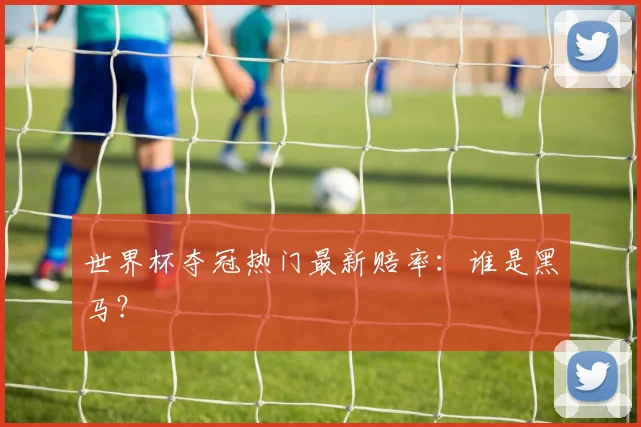 世界杯夺冠热门最新赔率：谁是黑马？